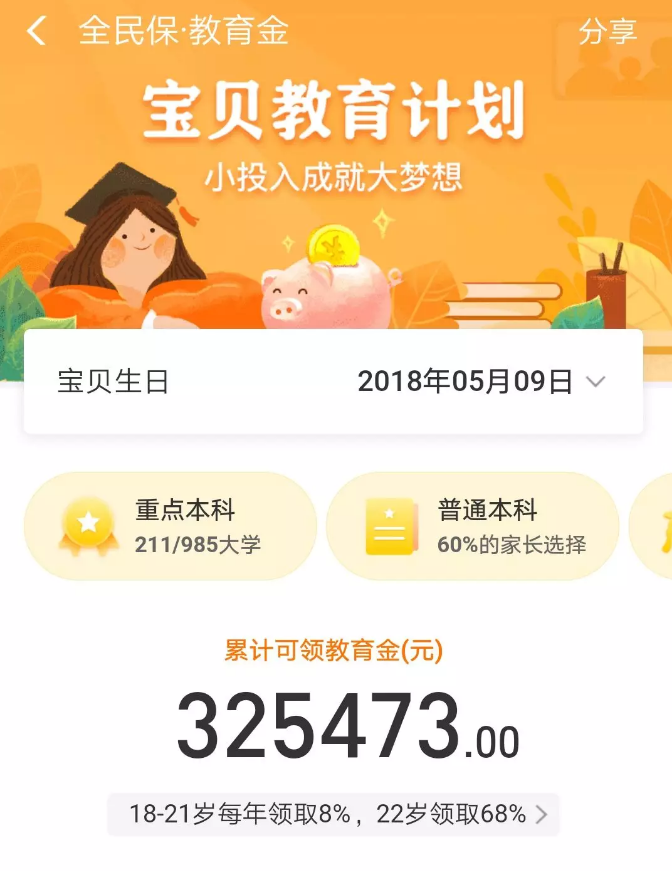 支付寶全民保教育金靠譜嗎？坑不坑看完才知道